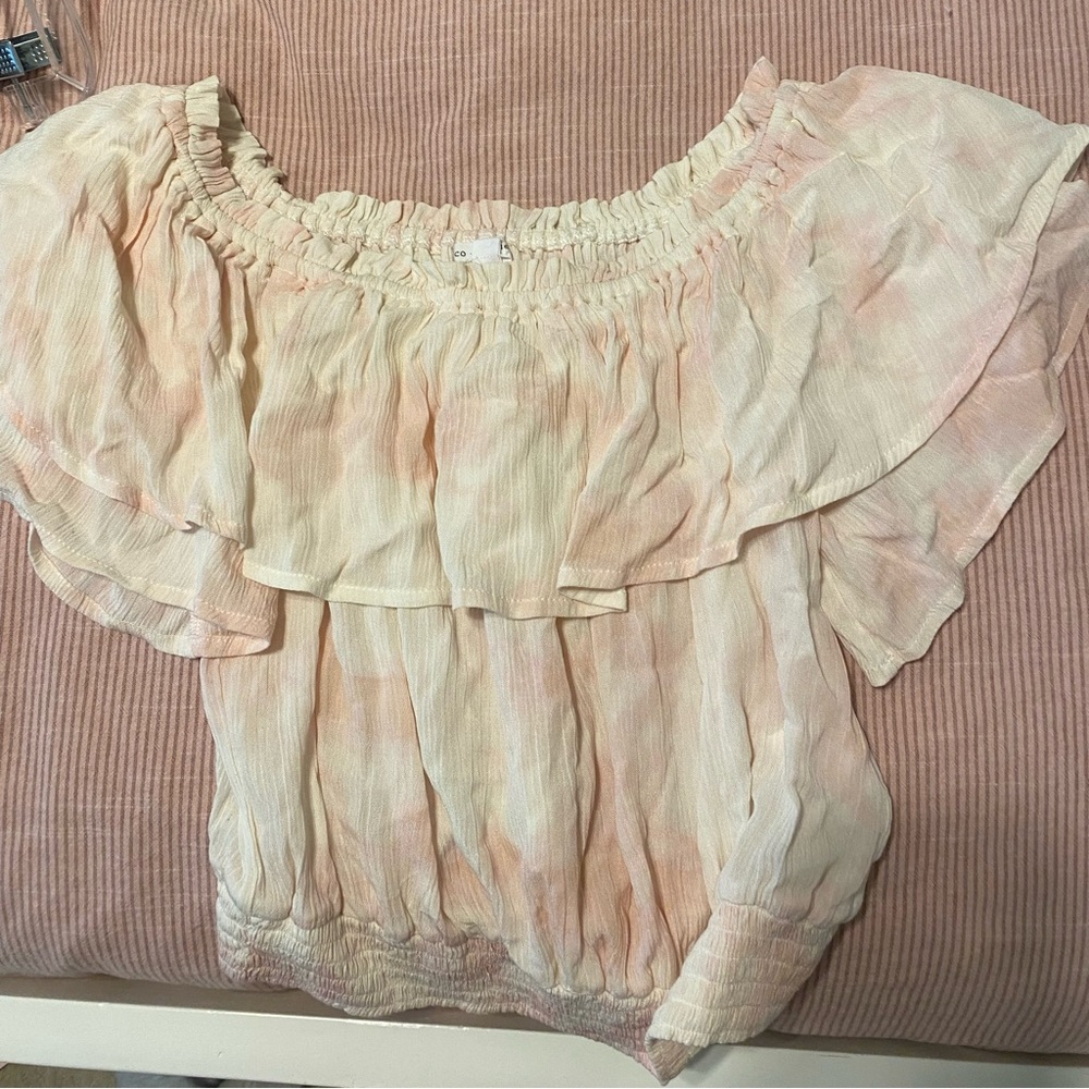 Francescas Pink and White Top